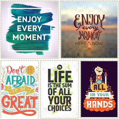 decorative posers Paper Print(13 inch X 12 inch, Flat)