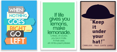 Combo Set Of 3 Posters Motivational Quotes Poster Paper Print(18 inch X 12 inch, Rolled)
Combo Set Of 3 Posters Motivational Quotes Poster Paper Print(18 inch X 12 inch, Rolled)