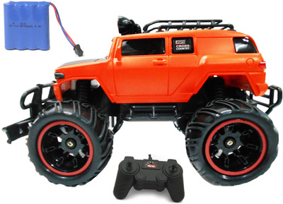 Emob Mad Racing Monster Cross Country Remote Control Car with rechargeable battery-XC05(Multicolor)
Emob Mad Racing Monster Cross Country Remote Control Car with rechargeable battery-XC05(Multicolor)