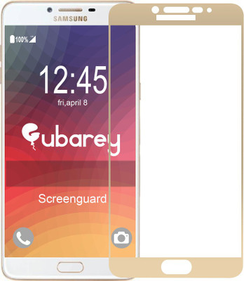 GUBAREY Screen Guard for SAMSUNG GALAXY C9 PRO, Gold