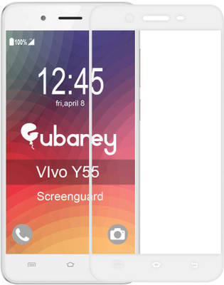 GUBAREY Screen Guard for VIVO Y55, White