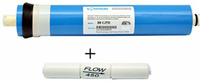 OSMOR Vontron RO Membrane Vontron 80GPD + FR Kit Solid Filter Cartridge(5, Pack of 2)
OSMOR Vontron RO Membrane Vontron 80GPD + FR Kit Solid Filter Cartridge(5, Pack of 2)