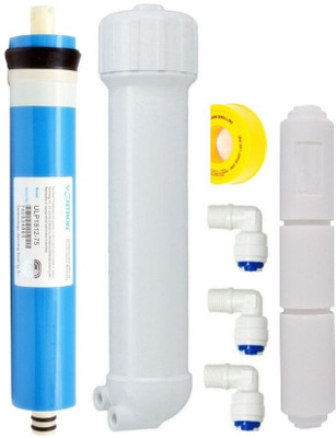 OSMOR Vontron 75 GPD Ro Membrane with Membrane housing, FR , Teflon Tape & Elbow Solid Filter Cartridge(5, Pack of 4)
OSMOR Vontron 75 GPD Ro Membrane with Membrane housing, FR , Teflon Tape & Elbow Solid Filter Cartridge(5, Pack of 4)