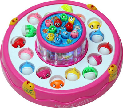Plutofit Electric Rotating Magnetic Fishing Game with the Music Lights (Blue / Pink) (Multi-color)(Multicolor)
Plutofit Electric Rotating Magnetic Fishing Game with the Music Lights (Blue / Pink) (Multi-color)(Multicolor)