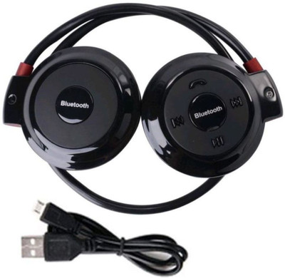 TECHNO FROST MINI50304 Smart Headphones(Wireless), Black