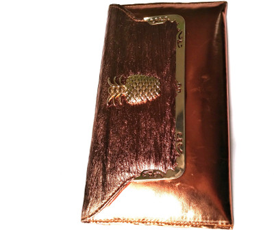 zhosy Party Gold Clutch