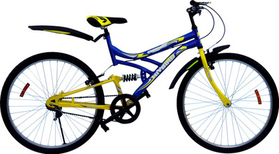 Hi-Bird Crescent CSNCR 26 T Single Speed Mountain Cycle(Multicolor), Blue:yellow
Hi-Bird Crescent CSNCR 26 T Single Speed Mountain Cycle(Multicolor), Blue:yellow