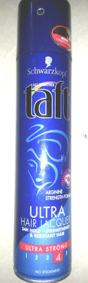 Schwarzkopf Imported (Made in Germany)Taft Ultra Lacquer Ultra Strong(4) Spray(250 ml)
Schwarzkopf Imported (Made in Germany)Taft Ultra Lacquer Ultra Strong(4) Spray(250 ml)