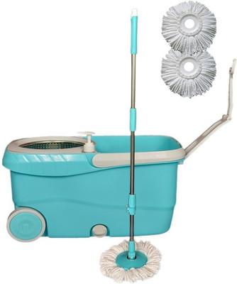 Easyhome magic floor with stainless steel wringer,jumbo wheels and 3 refills Mop Set
Easyhome magic floor with stainless steel wringer,jumbo wheels and 3 refills Mop Set