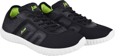 Aero Battle Walking Shoes For Men(Black, Grey, Green