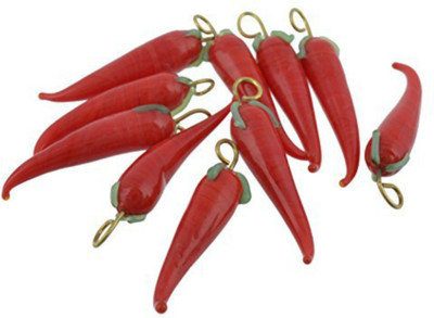 GOELX Red Chilli Charms for bracelets, necklace, anklets, jewellery making, pack of 10
GOELX Red Chilli Charms for bracelets, necklace, anklets, jewellery making, pack of 10