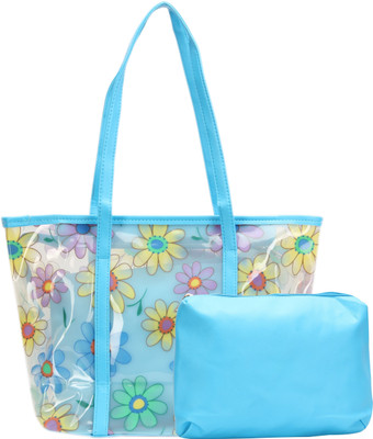 FabSeasons Translucent Flower Floral Printed Large Shoulder Beach & Shopping Bag With Bow Waterproof Shoulder Bag(Blue, 5 inch)
FabSeasons Translucent Flower Floral Printed Large Shoulder Beach & Shopping Bag With Bow Waterproof Shoulder Bag(Blue, 5 inch)