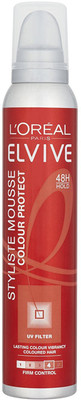 L'Oreal Paris Imported (Made In France) Elvive Styliste Mousse Colour Protect (4) Mousse(200 ml)
L'Oreal Paris Imported (Made In France) Elvive Styliste Mousse Colour Protect (4) Mousse(200 ml)