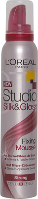 L'Oreal Paris Imported (Made In Nederland) Studio Silk & Gloss Fixing Mouse (3) Mousse(200 ml)
L'Oreal Paris Imported (Made In Nederland) Studio Silk & Gloss Fixing Mouse (3) Mousse(200 ml)