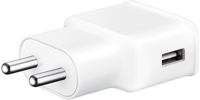 Samsung Travel Adapter (EP-TA20IWEUGIN) WHITE Mobile Charger(White)