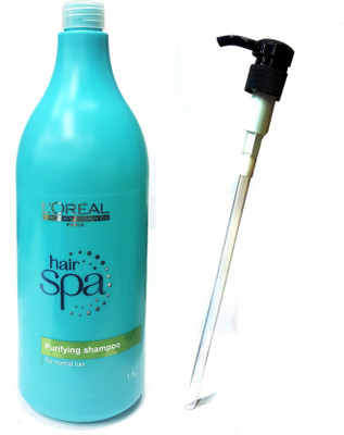 L'Oreal Paris Hair Spa Set of 2 (Purifying Shampoo+Dispensing Pump) 1500ml(Set of 2)
L'Oreal Paris Hair Spa Set of 2 (Purifying Shampoo+Dispensing Pump) 1500ml(Set of 2)