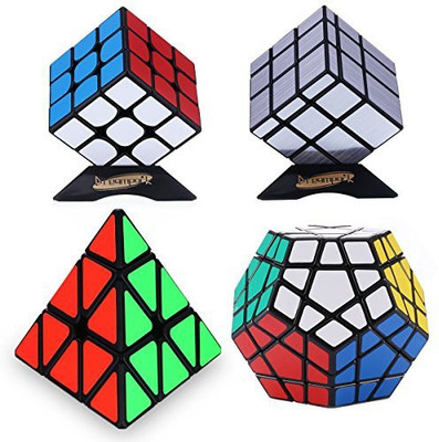 Dreampark Populer Magic Cube Puzzle Bundle - Includes 3X3 Speed Cube, Pyraminx Speedcubing Puzzle, Megaminx Cube And Mirror Cube Set Of 4(1 Pieces)
Dreampark Populer Magic Cube Puzzle Bundle - Includes 3X3 Speed Cube, Pyraminx Speedcubing Puzzle, Megaminx Cube And Mirror Cube Set Of 4(1 Pieces)
