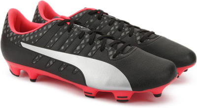 Puma evoPOWER Vigor 4 FG Football Shoes For Men(Black, Silver, Puma black-puma silver-quiet shade-bright plasma
Puma evoPOWER Vigor 4 FG Football Shoes For Men(Black, Silver, Puma black-puma silver-quiet shade-bright plasma