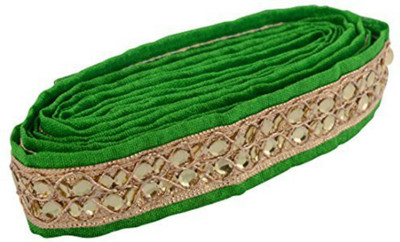 GOELX AM Fabric Fashion Zari Lace Green for dress/sarees/blouses,suits,caps/bags/decorations/ borders, crafts, any many more..Pack of 2 meters
GOELX AM Fabric Fashion Zari Lace Green for dress/sarees/blouses,suits,caps/bags/decorations/ borders, crafts, any many more..Pack of 2 meters