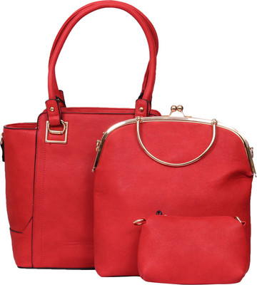 The Ethnic Wears Beautifull Shoulder Bag(Red, 14 inch)