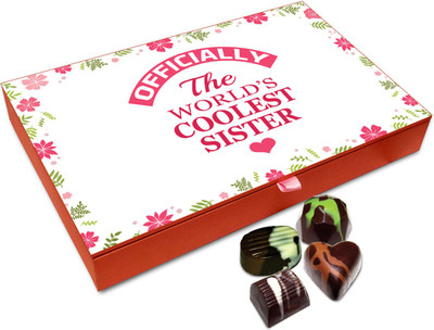 Chocholik Rakhi Gift Box - Superior Chocolates Box For Brother / Sister - 12pc Truffles(144 g)
Chocholik Rakhi Gift Box - Superior Chocolates Box For Brother / Sister - 12pc Truffles(144 g)