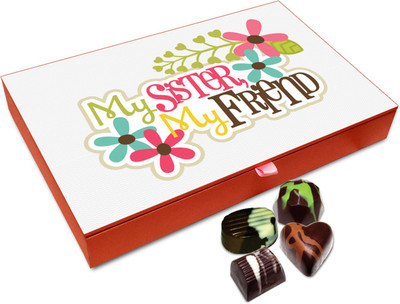 Chocholik Rakhi Gift Box - Tasteful Chocolates For Brother / Sister - 12pc Truffles(144 g)
Chocholik Rakhi Gift Box - Tasteful Chocolates For Brother / Sister - 12pc Truffles(144 g)