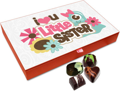 Chocholik Rakshabandan Gift Box - Fattening Sweetmeat Chocolate Box For Brother / Sister - 12pc Truffles(144 g)
Chocholik Rakshabandan Gift Box - Fattening Sweetmeat Chocolate Box For Brother / Sister - 12pc Truffles(144 g)