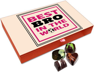 Chocholik Raksha-bandhan Gift Box - I Love You To The Moon And Back Chocolate Box For Brother / Sister - 12pc Truffles(144 g)
Chocholik Raksha-bandhan Gift Box - I Love You To The Moon And Back Chocolate Box For Brother / Sister - 12pc Truffles(144 g)