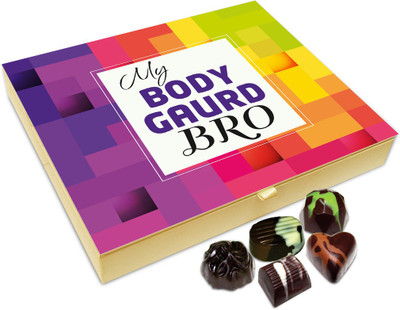 Chocholik Rakshabandan Gift Box - My Muscular Strong Bro Chocolate Box For Brother / Sister - 20pc Truffles(240 g)
Chocholik Rakshabandan Gift Box - My Muscular Strong Bro Chocolate Box For Brother / Sister - 20pc Truffles(240 g)