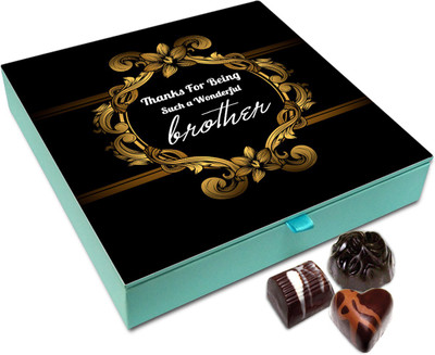 Chocholik Rakhi Gift Box - Pleasure Chocolate Box For Brother / Sister - 9pc Truffles(108)
Chocholik Rakhi Gift Box - Pleasure Chocolate Box For Brother / Sister - 9pc Truffles(108)