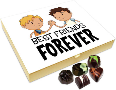 Chocholik Friendship Gift - Best Friends Today And Forever Chocolate Box For Friends - 20 Pc Truffles(240 g)
Chocholik Friendship Gift - Best Friends Today And Forever Chocolate Box For Friends - 20 Pc Truffles(240 g)