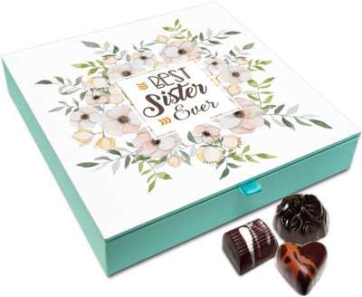 Chocholik Rakhi Gift Box - Heartwarming Chocolates For Brother / Sister - 9pc Truffles(108)
Chocholik Rakhi Gift Box - Heartwarming Chocolates For Brother / Sister - 9pc Truffles(108)