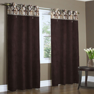 Home Candy 274 cm (9 ft) Polyester Long Door Curtain (Pack Of 2)(Geometric, Brown)
Home Candy 274 cm (9 ft) Polyester Long Door Curtain (Pack Of 2)(Geometric, Brown)
