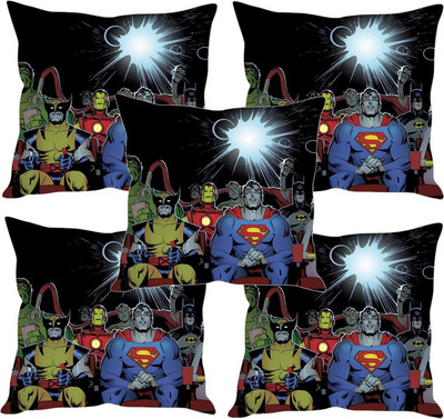 Sleep Nature's Printed Cushions Cover(Pack of 5, 30.63 cm*30.63 cm, Multicolor)
Sleep Nature's Printed Cushions Cover(Pack of 5, 30.63 cm*30.63 cm, Multicolor)