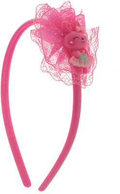 The Ethnic Wears Designer Hair Band(Pink)