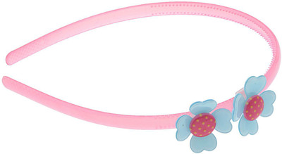 The Ethnic Wears Handcrafted Hair Band(Pink)