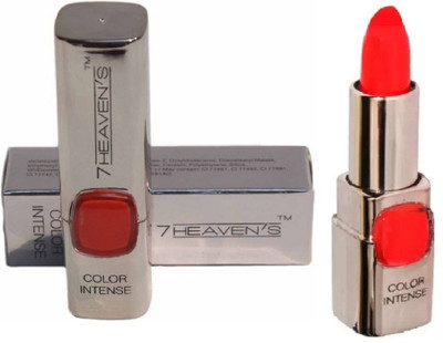 AV Color Intense Lipstick(Hot Red, Orange Red)