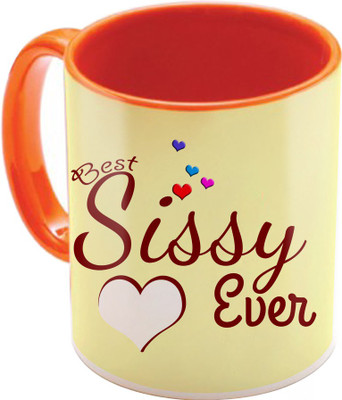 SKY TRENDS Raksha Bandhan Gift For Sister St-09 Ceramic Mug(350 ml), Multicolor
SKY TRENDS Raksha Bandhan Gift For Sister St-09 Ceramic Mug(350 ml), Multicolor