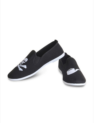 Scentra CARIBBEAN Slip On Sneakers For Men(Black