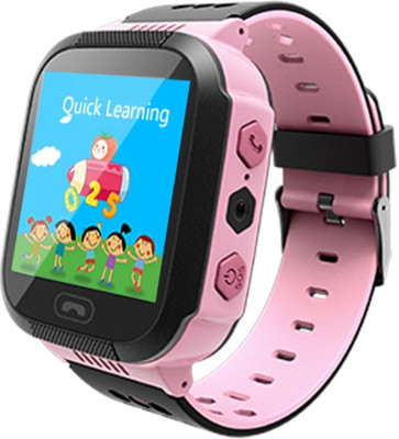gubbarey SOS SMARTWATCH KIDS Smartwatch(Pink Strap 20)