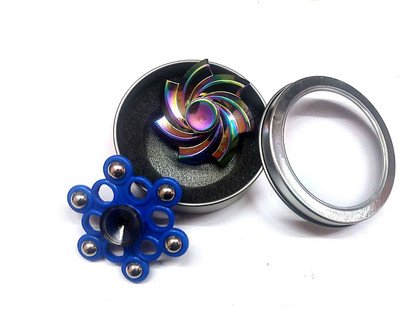 Krypton High Speed Combo Rainbow & 6 Ball Fidget Hand Spinner Mini 3 Mint Spin Toy.(Multicolor)
Krypton High Speed Combo Rainbow & 6 Ball Fidget Hand Spinner Mini 3 Mint Spin Toy.(Multicolor)