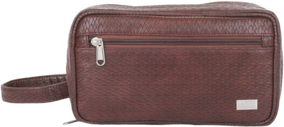 K London 1901_liz_brn Travel Toiletry Kit(Brown)