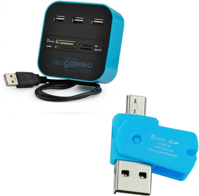 BB4 COMBO HUB WITH MICRO SD/SDHC TWO IN ONE OTG CARD READER ANDROID MULTICOLOUR USB Adapter(Multicolor)
BB4 COMBO HUB WITH MICRO SD/SDHC TWO IN ONE OTG CARD READER ANDROID MULTICOLOUR USB Adapter(Multicolor)