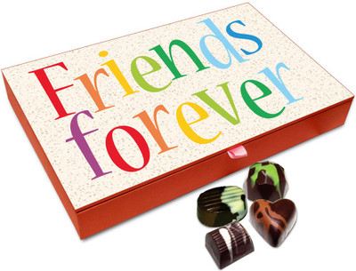 Chocholik Friendship Gift - Amazing Friends Forever Chocolate Box - 12 Pc Truffles(144 g)
Chocholik Friendship Gift - Amazing Friends Forever Chocolate Box - 12 Pc Truffles(144 g)