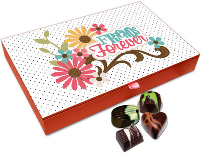 Chocholik Friendship Gift - Our Friendship Is The Best Friendship Chocolate Box - 12 Pc Truffles(144 g)
Chocholik Friendship Gift - Our Friendship Is The Best Friendship Chocolate Box - 12 Pc Truffles(144 g)
