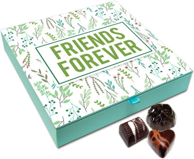 Chocholik Friendship Gift - You Will Always Be My best Friend Chocolate Box For Friends - 9 Pc Truffles(108 g)
Chocholik Friendship Gift - You Will Always Be My best Friend Chocolate Box For Friends - 9 Pc Truffles(108 g)