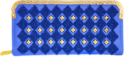 JG Shoppe Casual Blue Clutch