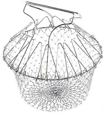 Bruzone Kitchen Tool for Cook, Deep Fry, Boiling B14 Collapsible Sieve(Silver Pack of 1)
Bruzone Kitchen Tool for Cook, Deep Fry, Boiling B14 Collapsible Sieve(Silver Pack of 1)