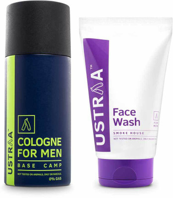 Ustraa By Happily Unmarried Cologne Spray & Face Wash - Smoke House-Pack of 2(Set of 2)
Ustraa By Happily Unmarried Cologne Spray & Face Wash - Smoke House-Pack of 2(Set of 2)