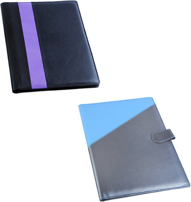 COI leatherite blue/silver and black/purple file folder and resume folder for documents and certificate for office executive folder and interview document file and folders for students with Free writing pad and pen ( set of 2 )(Set Of 2, blue/silver, blac
COI leatherite blue/silver and black/purple file folder and resume folder for documents and certificate for office executive folder and interview document file and folders for students with Free writing pad and pen ( set of 2 )(Set Of 2, blue/silver, blac